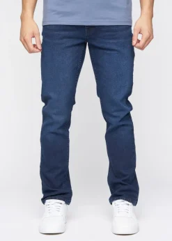 Crosshatch Dark Wash Malcolm Slim Fit Jeans