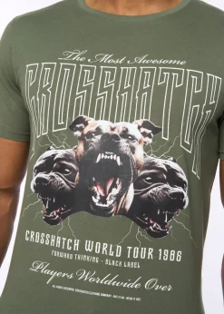 Crosshatch  Green Dogz  T-Shirt