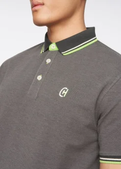 Crosshatch Grey  Britmane Polo