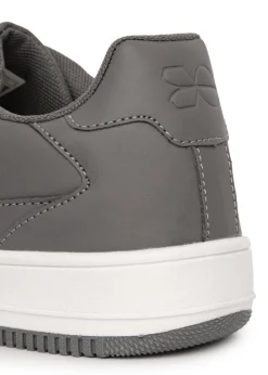 Crosshatch  Grey  Casimiro  Trainers