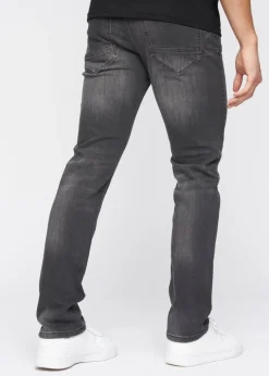 Crosshatch Grey Wash New Svelte Slim Jeans