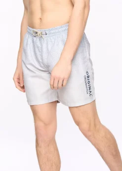 Crosshatch  Light  Stone  Layotta  Swim  Shorts