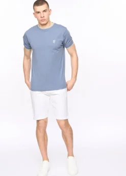 Crosshatch White Sinwood Chino Shorts