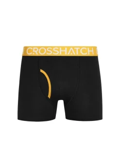 Crosshatch Yellow  Payso Boxers (3 Pack)