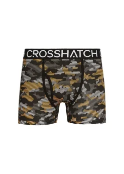 Crosshatch Yellow  Payso Boxers (3 Pack)