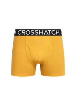 Crosshatch Yellow  Payso Boxers (3 Pack)