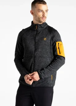 Dare2b Black/Orange Sun Torrek Breathable Fleece
