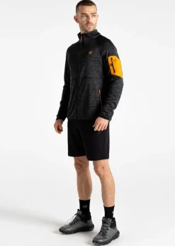 Dare2b Black/Orange Sun Torrek Breathable Fleece