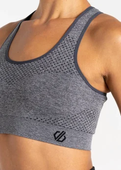 Dare2b Graphite Grey Don’t Sweat It II Quick Dry Bra