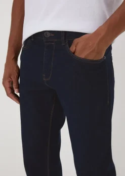 Dark Denim Straight Jeans