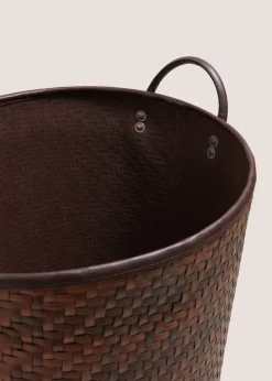 Dark Woven Urban Basket