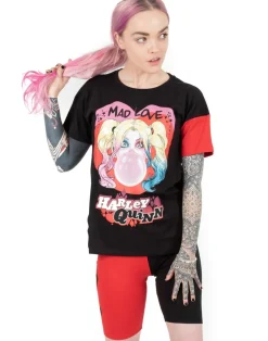 DC Comics Red Harley Quinn Mad Love Shortie Pyjamas