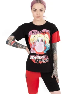 DC Comics Red Harley Quinn Mad Love Shortie Pyjamas