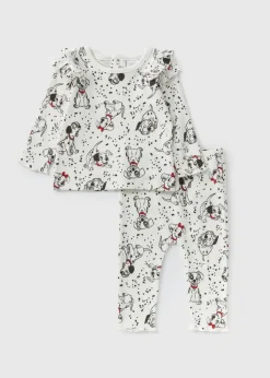 Disney Baby Cream 101 Dalmatians Top & Leggings Set (Newborn-18mths)