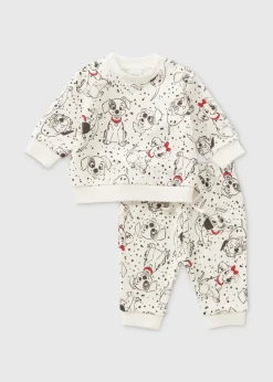 Disney Baby Cream Dalmatians Sweatshirt & Jogging Bottoms Set (Newborn-18mths)