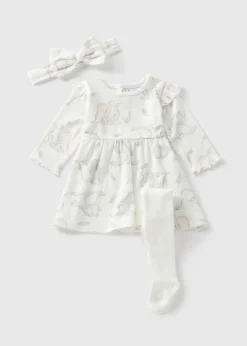 Disney Baby Cream Dumbo Dress Set (Newborn-12mths)