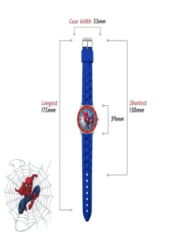 Disney Blue Spider-Man Time Teacher Watch