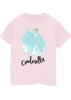 Disney Cinderella Girls Pink T-Shirt (3-13 Years)