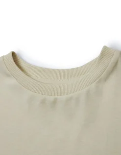 Disney Lilo & Stitch Girls Beige Big Stitch T-Shirt (3 - 14 Years)