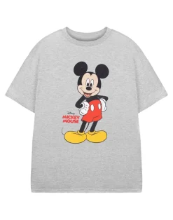 Disney Mickey Mouse Boys Grey T-Shirt (3-8 Years)
