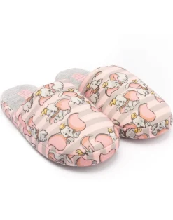 Disney Pink Dumbo Mule Slippers