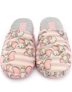 Disney Pink Dumbo Mule Slippers