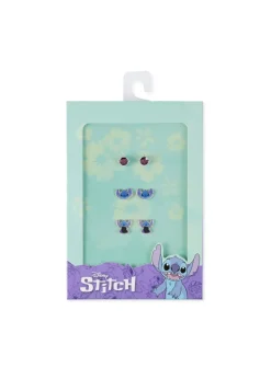 Disney Stitch Blue Costume 3pc Earring Set