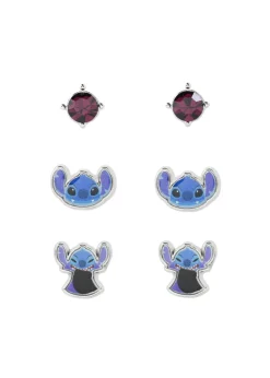 Disney Stitch Blue Costume 3pc Earring Set
