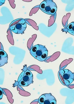 Disney Stitch Girls Fleece Pyjama Set