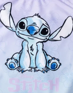 Disney Stitch Kids Multi Coloured Blue 1 Piece Swimsuit (5-14 Years)
