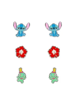 Disney Stitch Trio Earrings Set