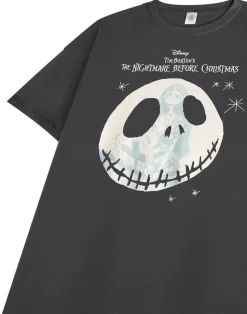 Disney The Nightmare Before Christmas Womens Black Nightdress