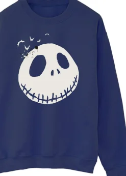 Disney The Nightmare Before Christmas Face Navy Sweatshirt