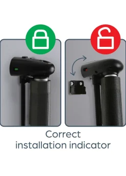 Dreambaby Black Retractable Mesh Roller Gate