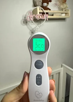 Dreambaby White Non-Contact Fever Alert Infrared Thermometer