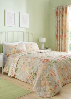 Dreams & Drapes Design Flourette Natural Bedspread