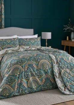 Dreams & Drapes Design Palais Blue Bedspread