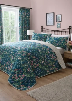 Dreams & Drapes Design Caraway Green Quilted Bedspread