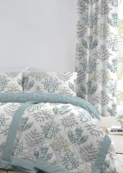 Dreams & Drapes Emily Reversible Blue Bedspread