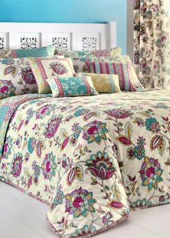 Dreams & Drapes Marinelli Blue Bedspread