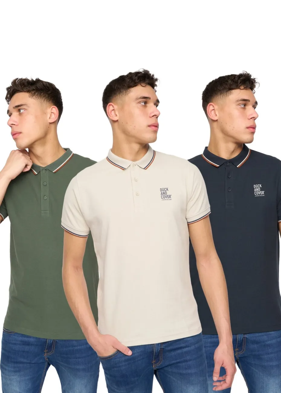 Duck & Cover Assorted 3-Pack Melports Polo