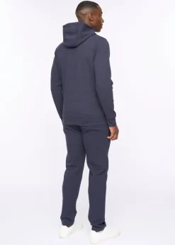 Duck & Cover Dark Navy Hannings Hoodie