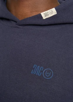 Duck & Cover Dark Navy Hannings Hoodie