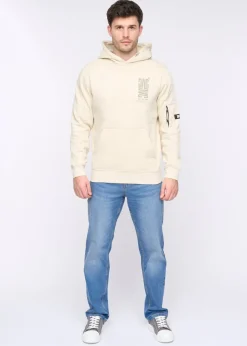 Duck & Cover Light Sage Tremake Hoodie