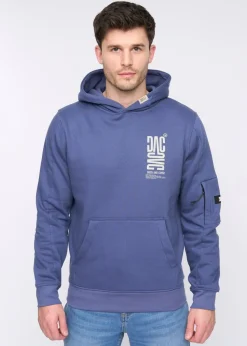 Duck & Cover Navy Tremake Hoodie