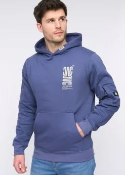 Duck & Cover Navy Tremake Hoodie