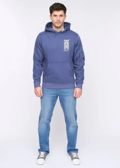 Duck & Cover Navy Tremake Hoodie