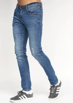 Duck & Cover  Stone Wash  Tranfold Slim Fit Jeans