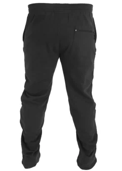 Duke Black Albert Rockford Open Hem Kingsize Jogging Bottoms