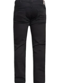Duke Black Claude Stretch Tapered Stretch Kingsize Jeans